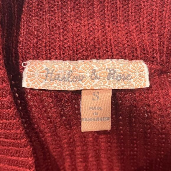 NWOT Harlow and Rose Crochet Knit Pencil Skirt Size S - Picture 2 of 4